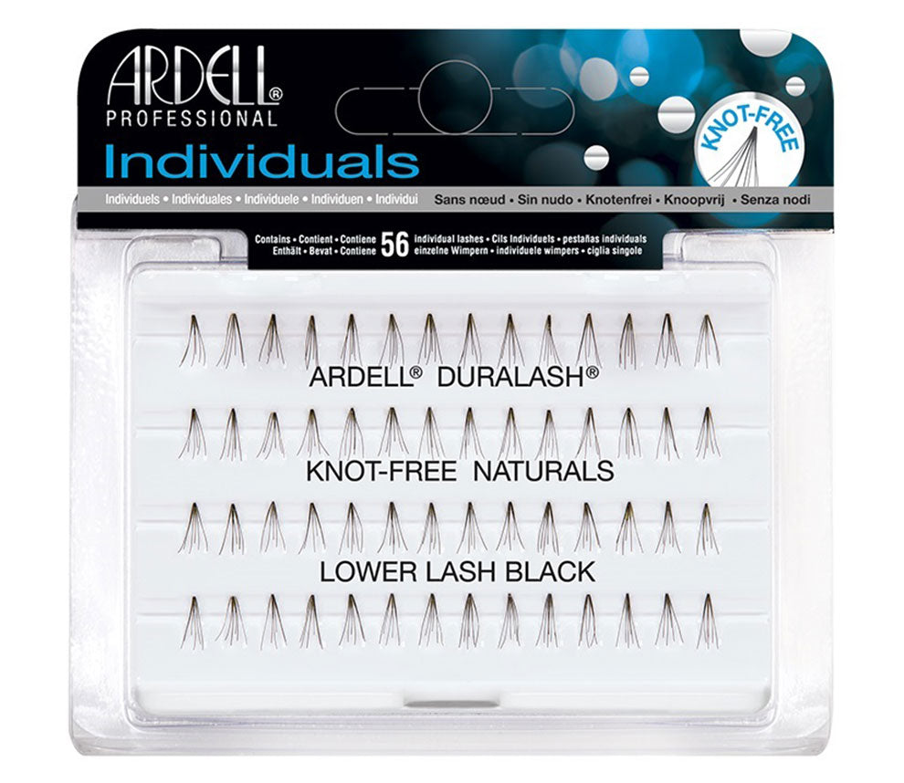Ardell Knot-Free Naturals Lower Lash Individuals Black