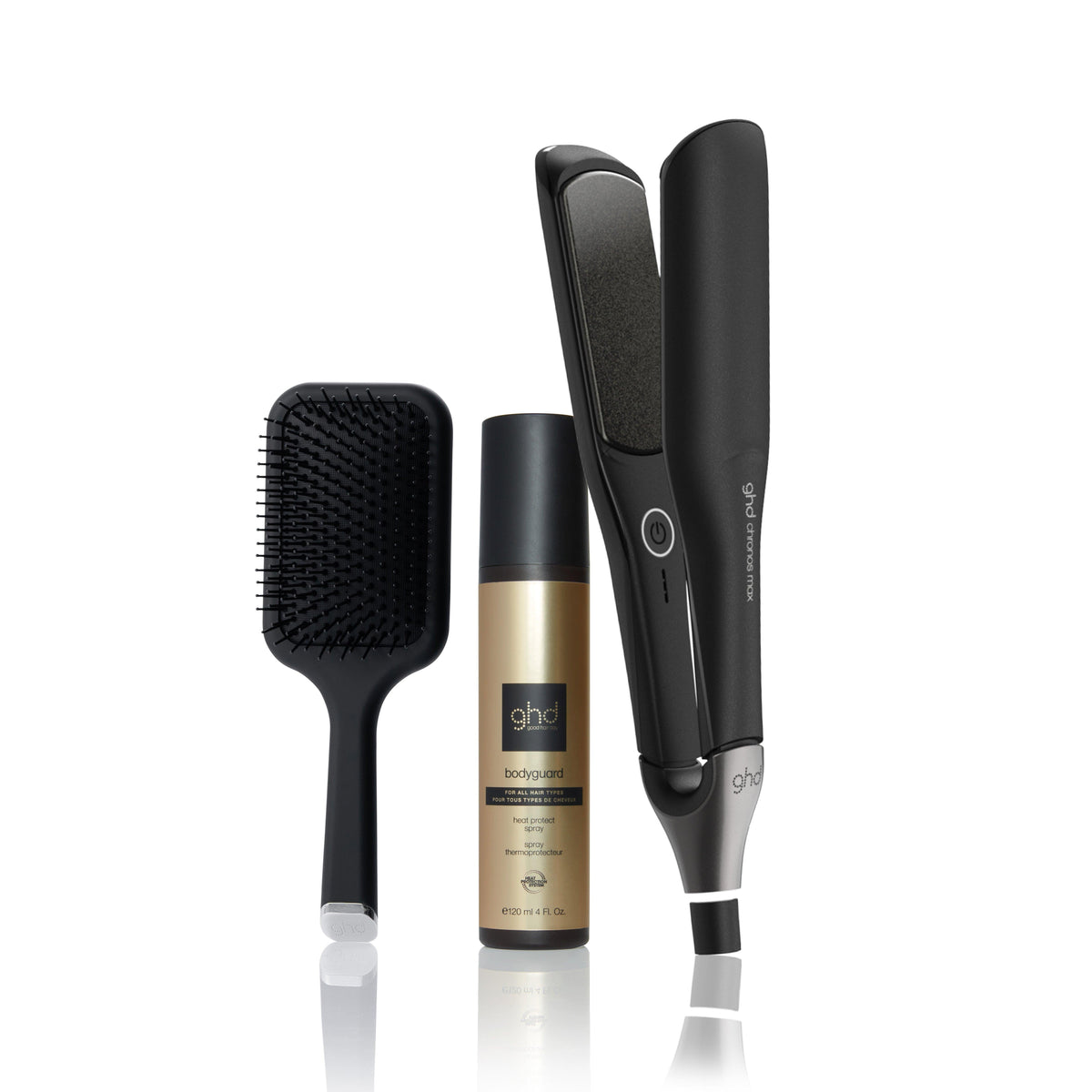 ghd Chronos Max Styler Black Motion Responsive Wide