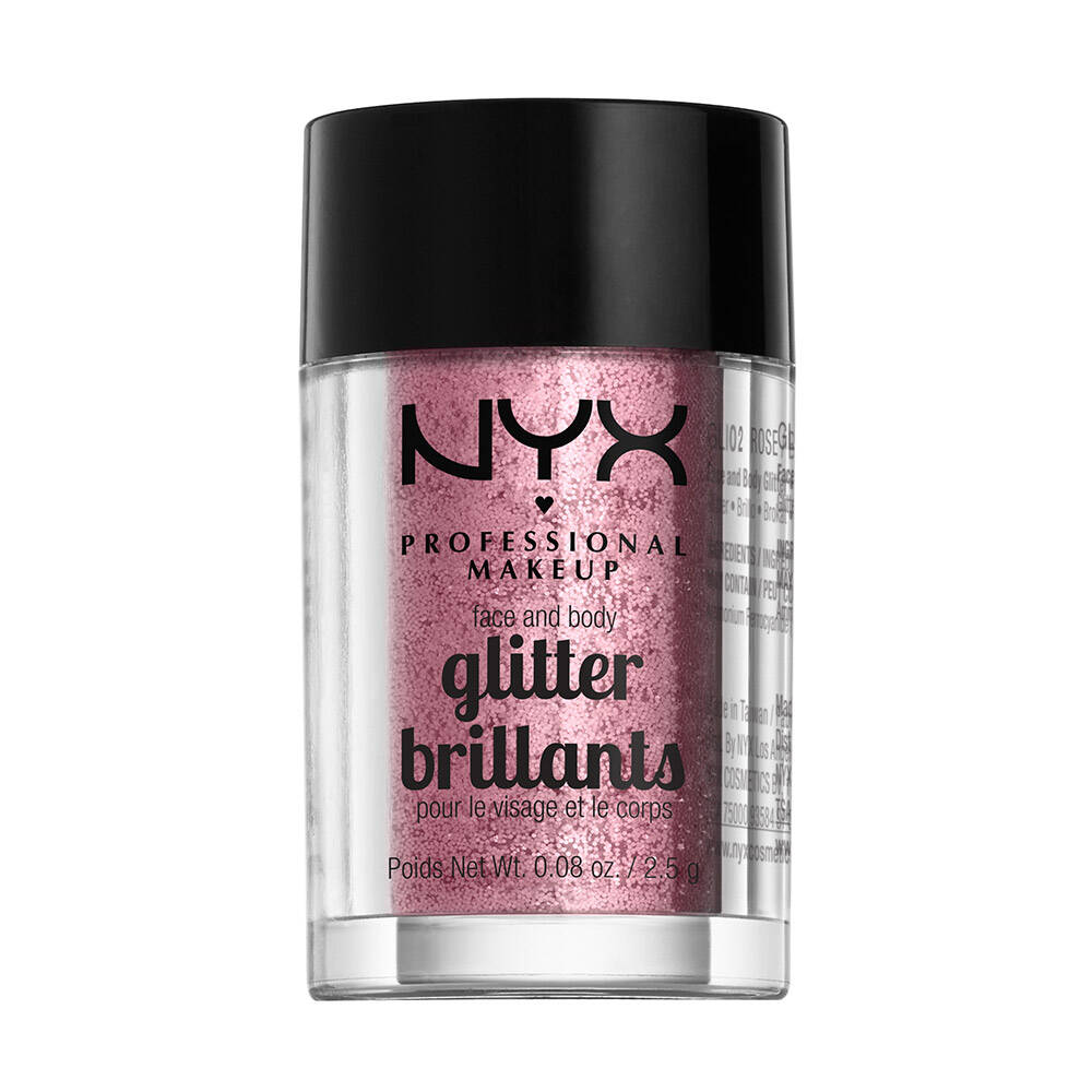 NYX Face and Body Glitter - GLI02 Rose