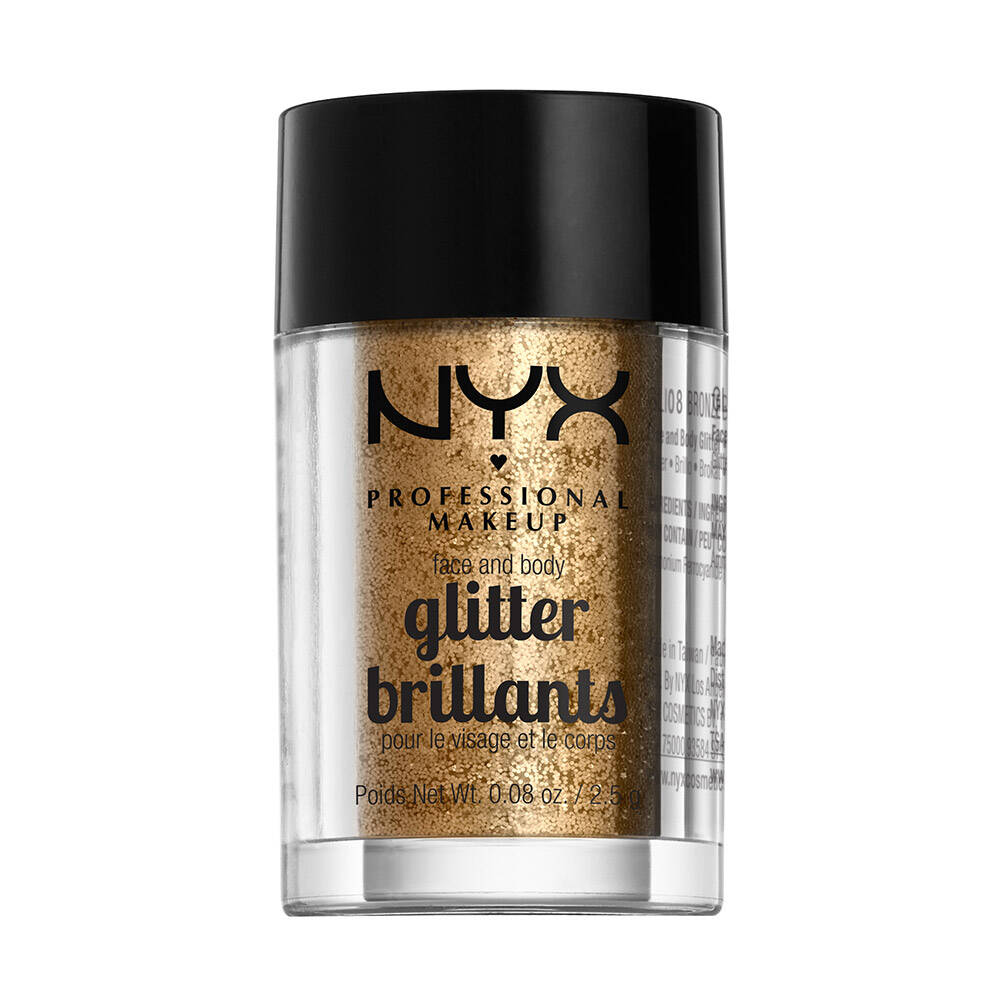 NYX Face and Body Glitter - GLI08 Bronze