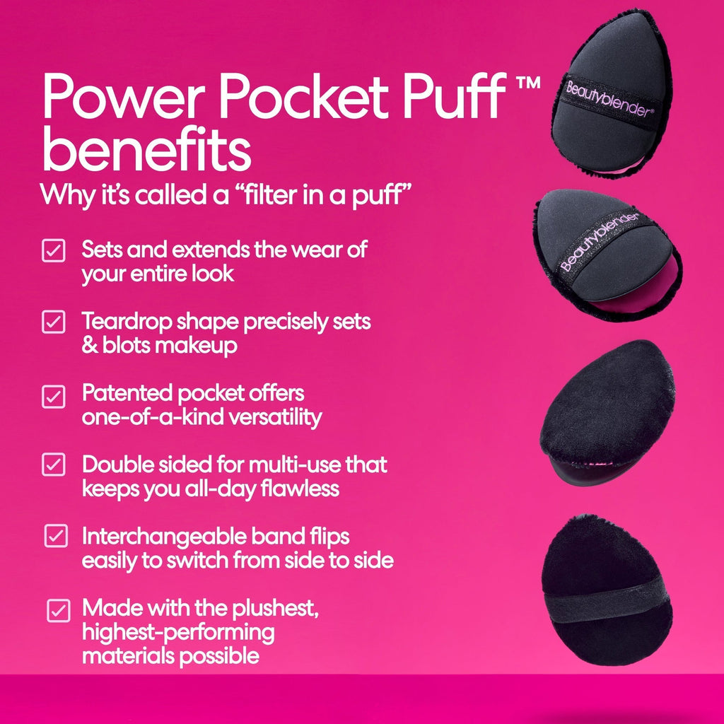 beautyblender Midnight Blend & Blur 3-Piece Travel Set