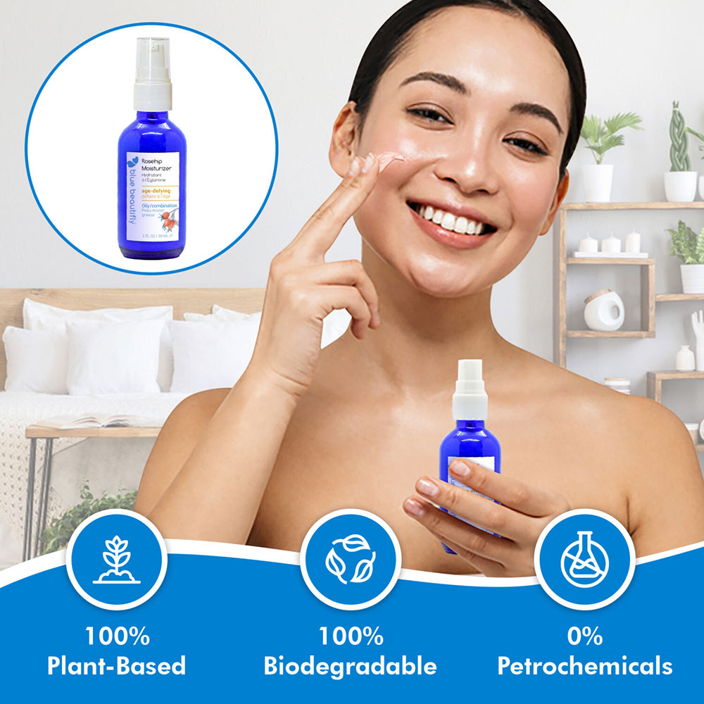 Blue Beautifly Rosehip Moisturizer 2oz