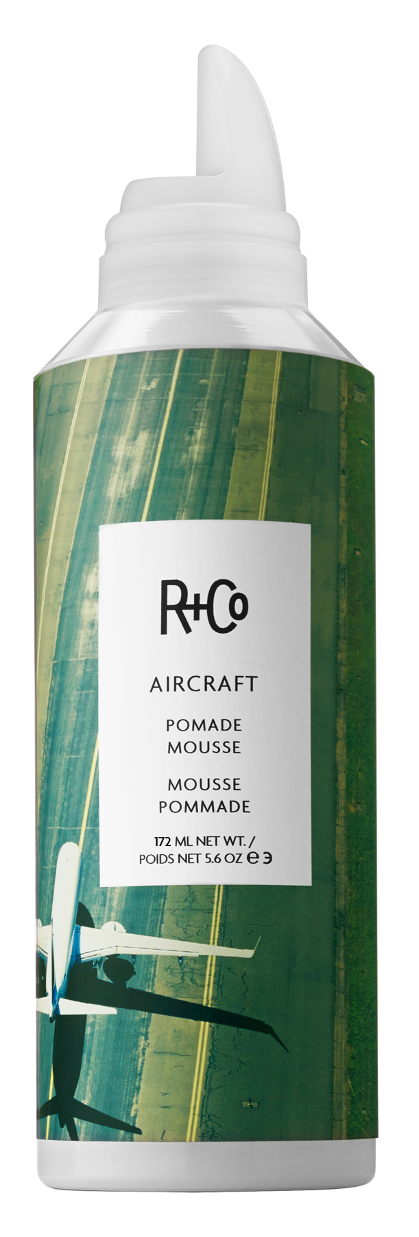 R+Co Aircraft Pomade Mousse - Travel Size