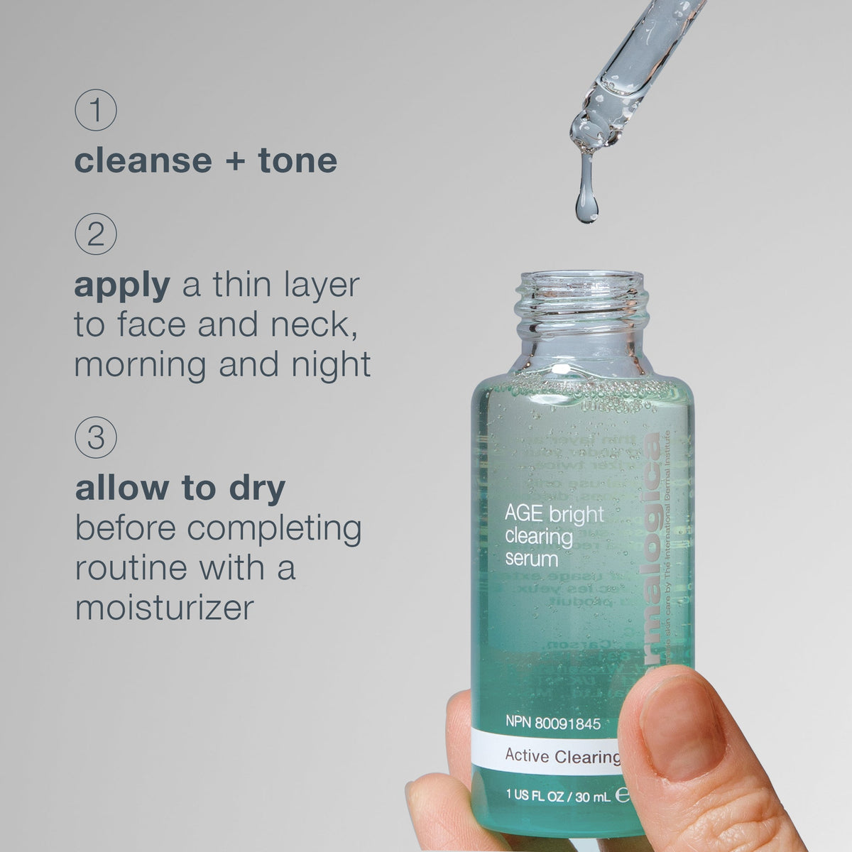Dermalogica Active Clearing Age Bright Clearing Serum 1oz