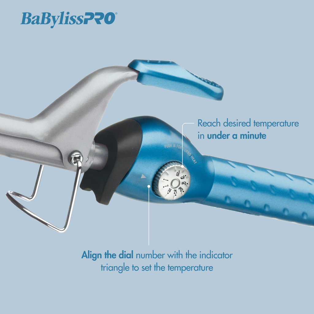 Babyliss PRO Nano Titanium 1 1/4" Spring Curling Iron