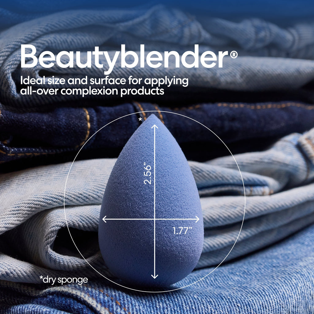 beautyblender Denim Limited-Edition Makeup Sponge Single