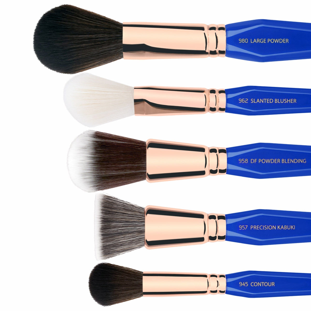 Bdellium Golden Triangle PHASE I Complete 15pc. Brush Set with Pouch
