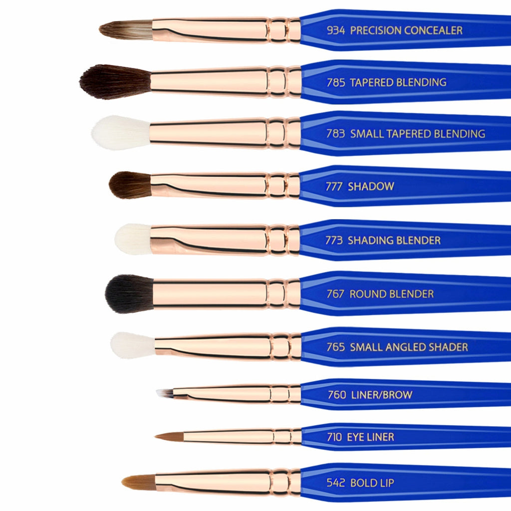 Bdellium Golden Triangle PHASE I Complete 15pc. Brush Set with Pouch