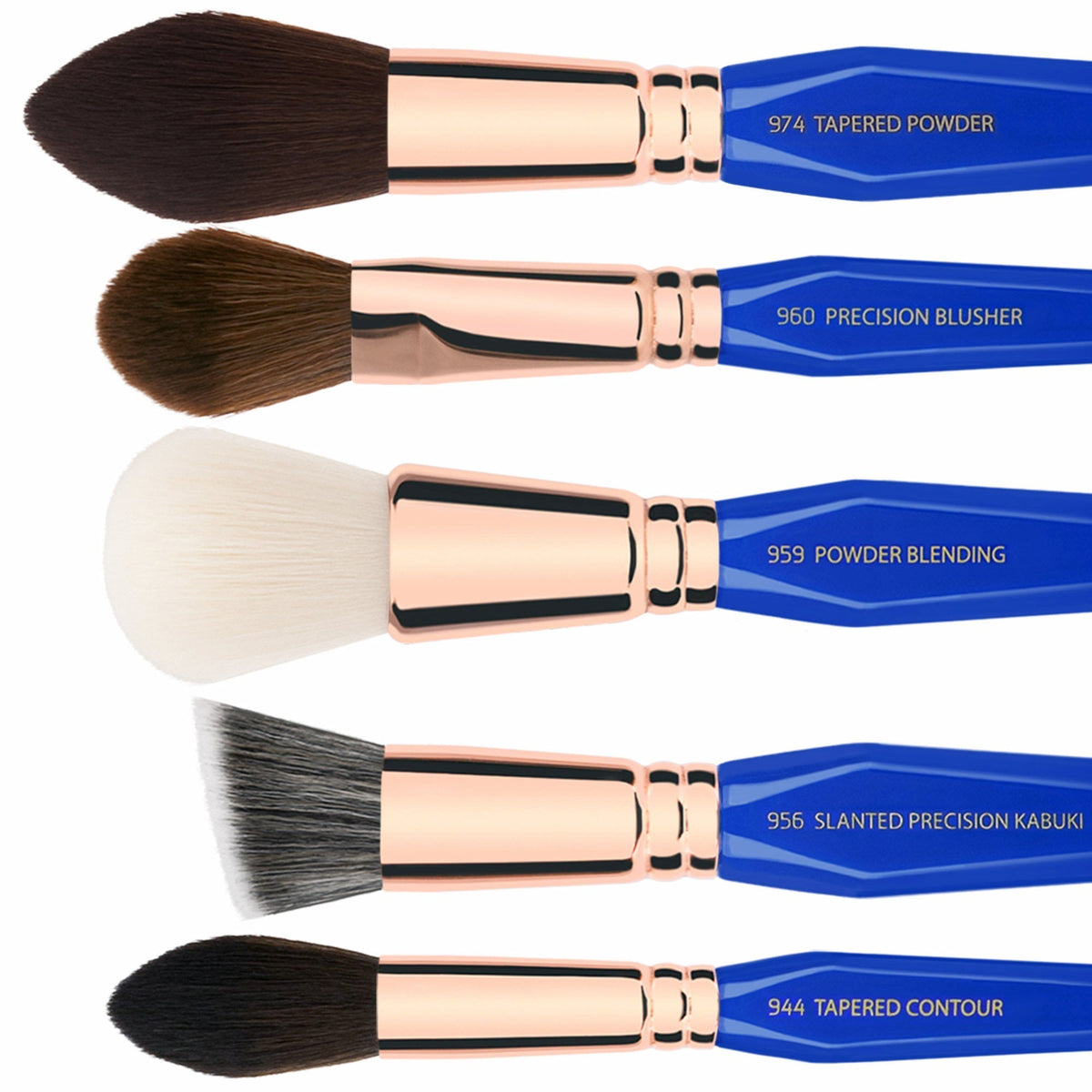 Bdellium Golden Triangle PHASE II Complete 15pc. Brush Set with Pouch