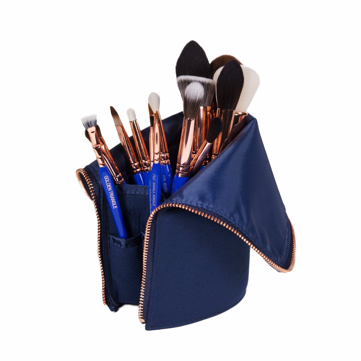 Bdellium Golden Triangle PHASE II Complete 15pc. Brush Set with Pouch