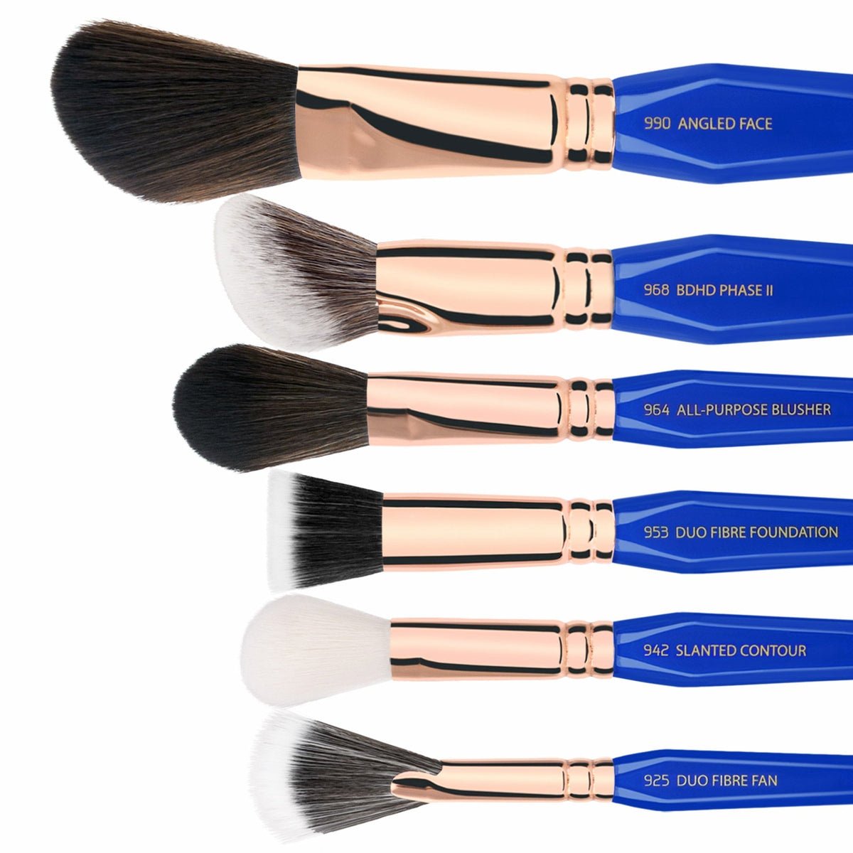Bdellium Golden Triangle Phase III Complete 15pc. Brush Set with Pouch