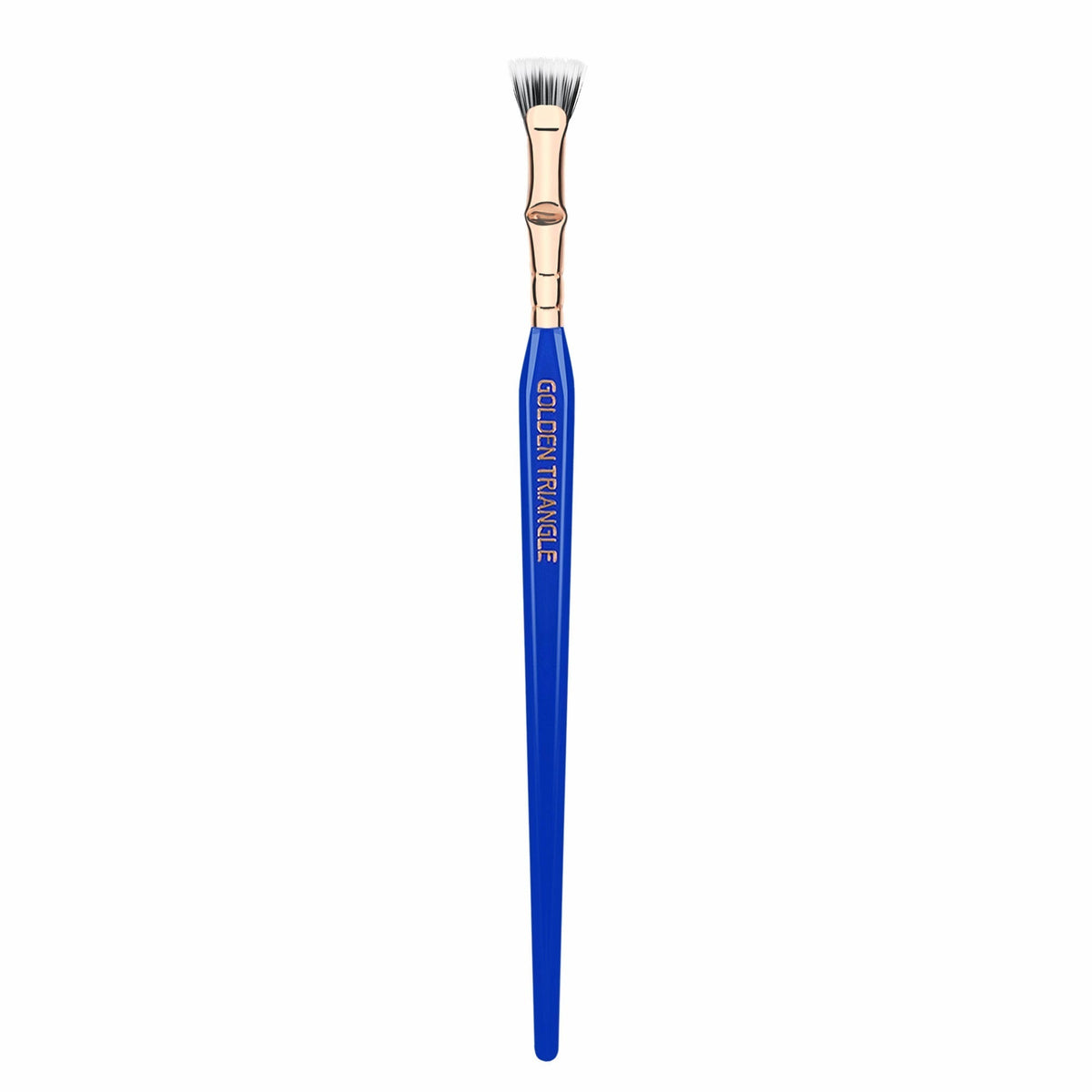 Bdellium Golden Triangle 730 Duet Fibre Bent Lash Fan Brush