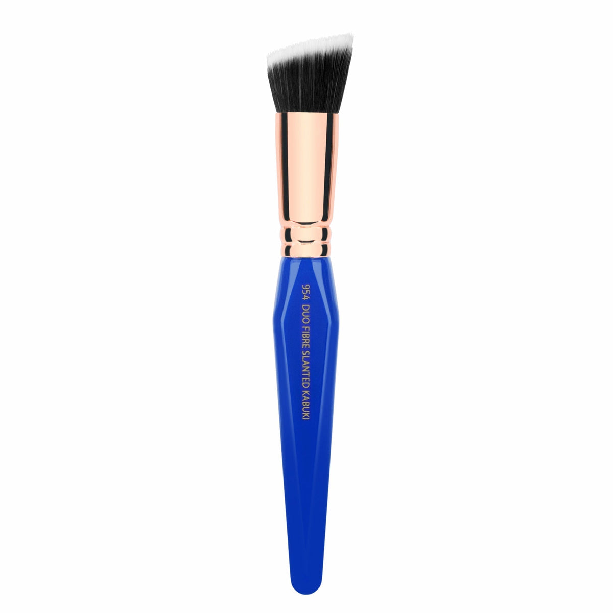 Bdellium Golden Triangle 954 Duet Fibre Slanted Kabuki Brush