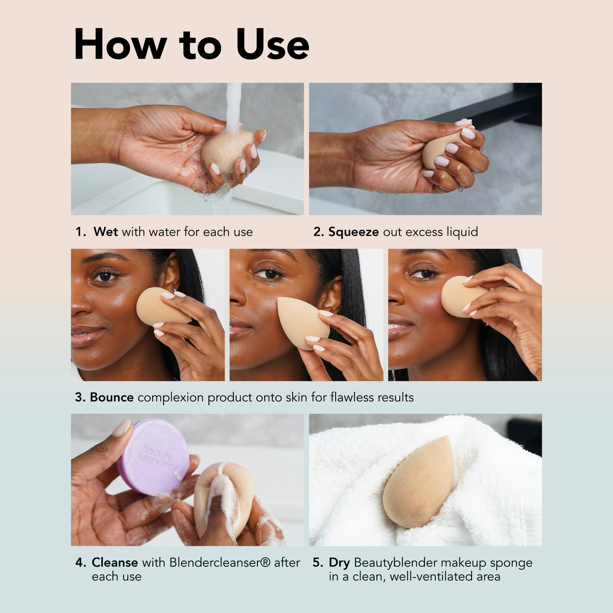 beautyblender Sunshade Limited-Edition Makeup Sponge Single