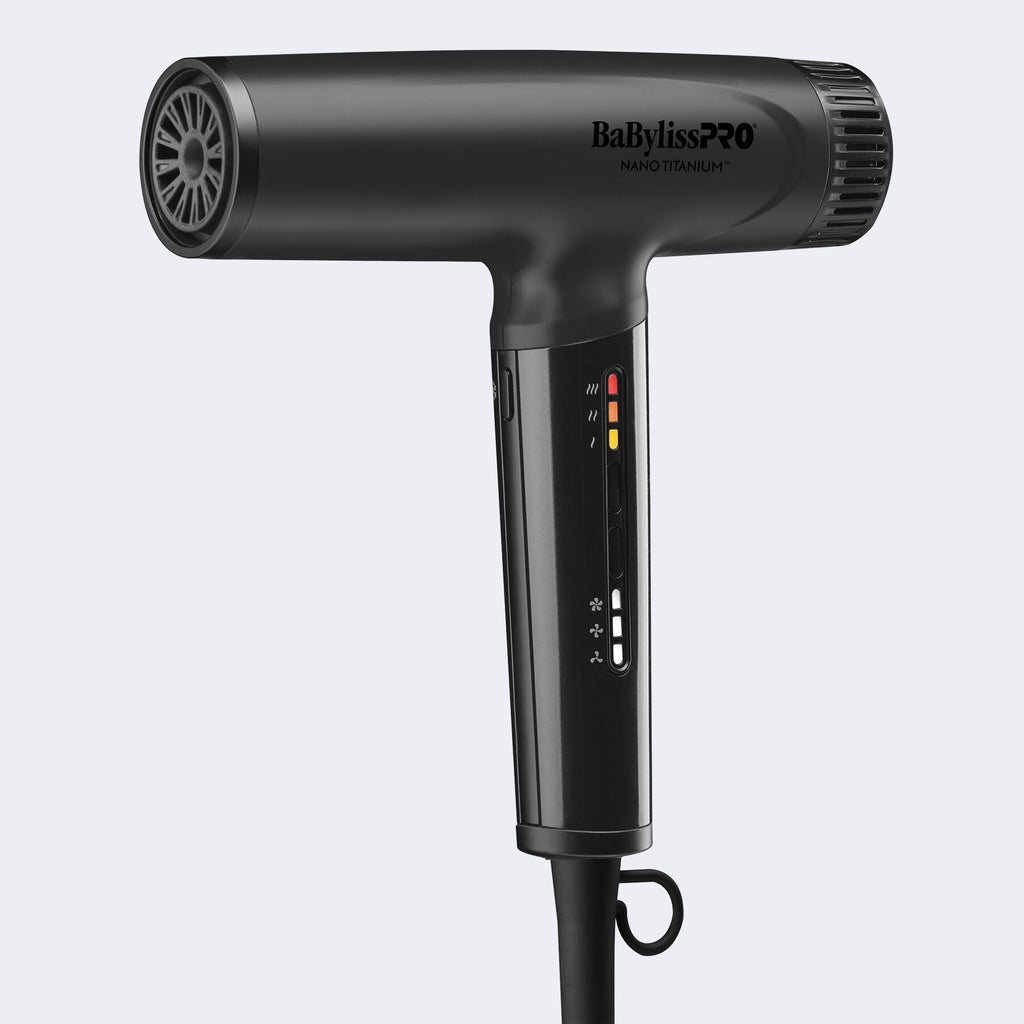 Babyliss Nano Titanium Matte Black Light Ionic High-Speed Dryer