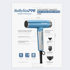 Babyliss Nano Titanium Light Ionic High-Speed Dryer