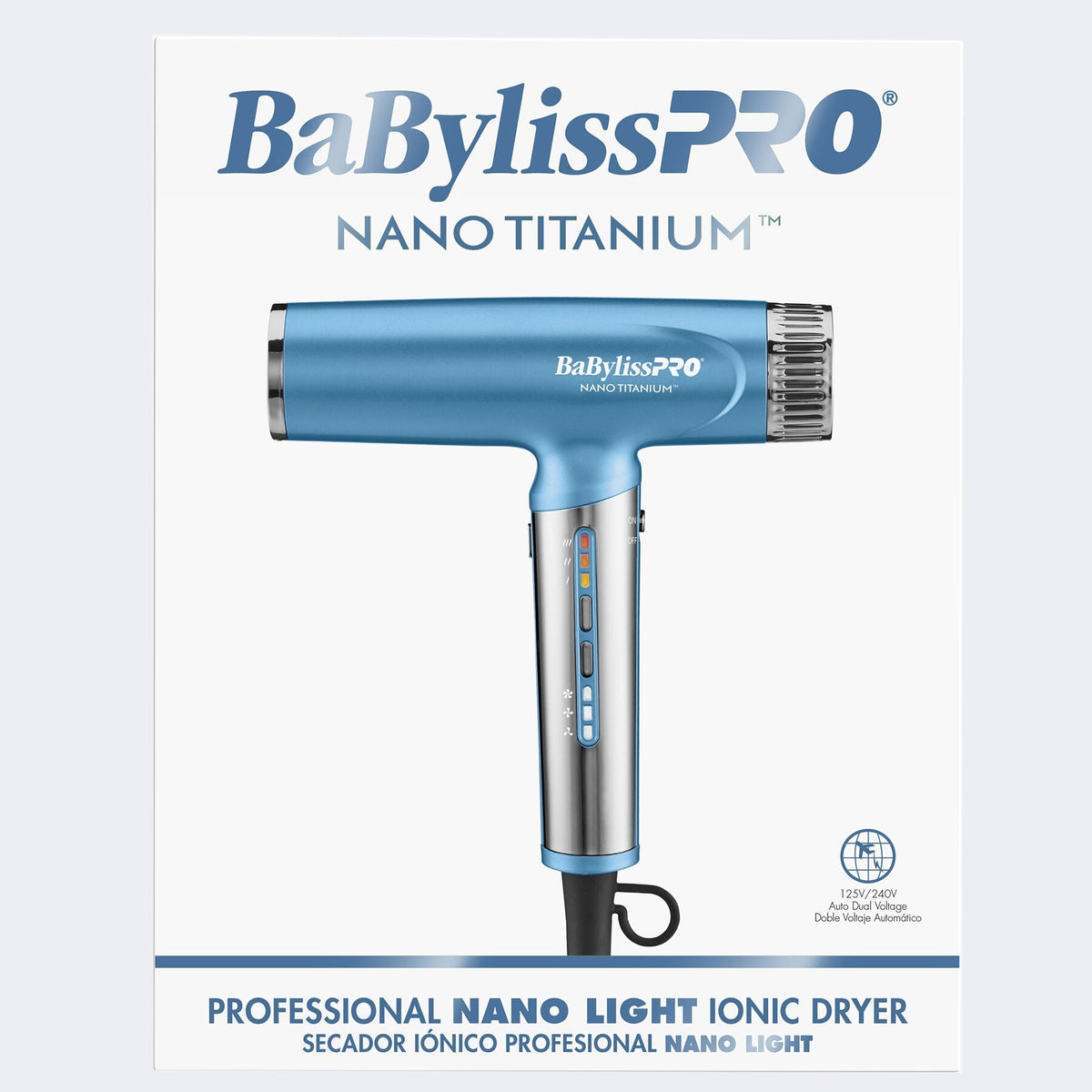 Babyliss Nano Titanium Light Ionic High-Speed Dryer