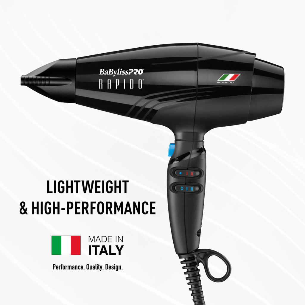 Babyliss PRO Rapido Dryer (Black)