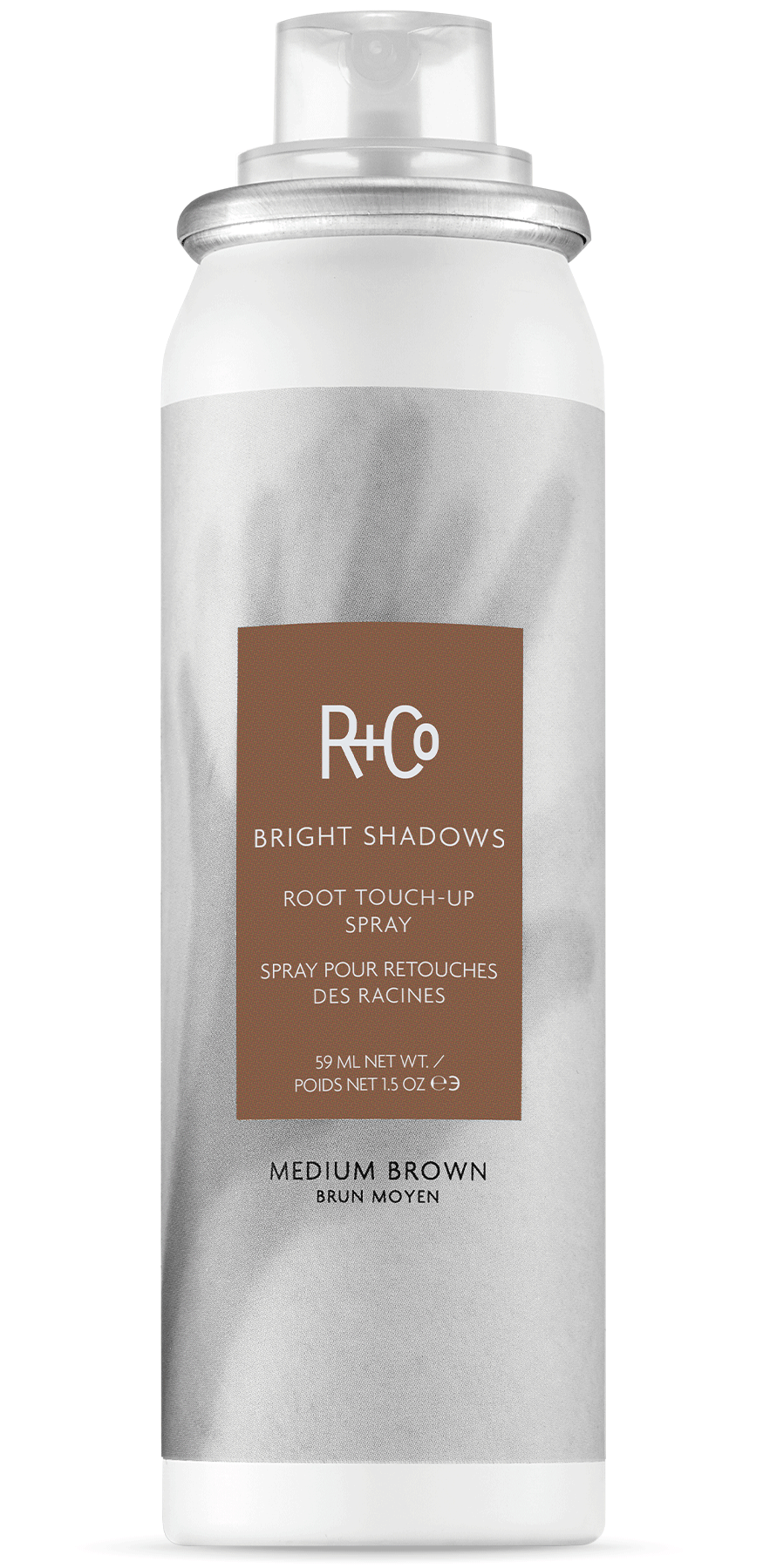 R+Co Bright Shadows Root Touch-Up Spray 1.5oz