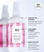 R+Co Candy Stripe Protect + Prep Detangling Spray 8.5oz