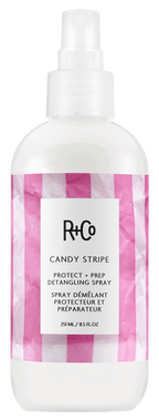 R+Co Candy Stripe Protect + Prep Detangling Spray 8.5oz