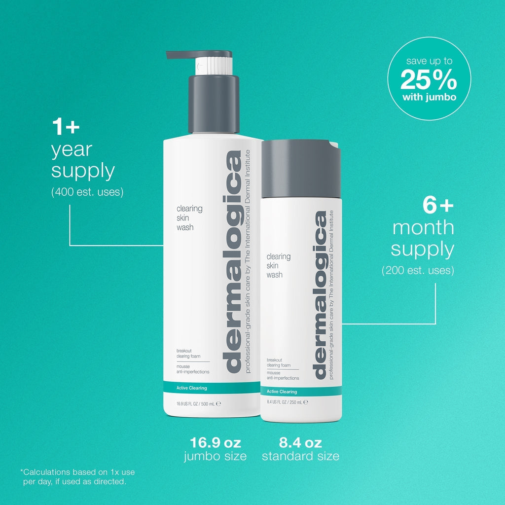 Dermalogica Active Clearing Skin Wash - 16.9 oz