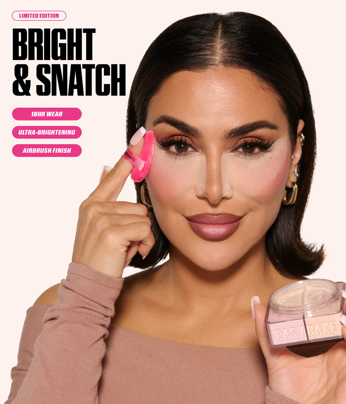 Huda Beauty Easy Bake Duo Loose Powder