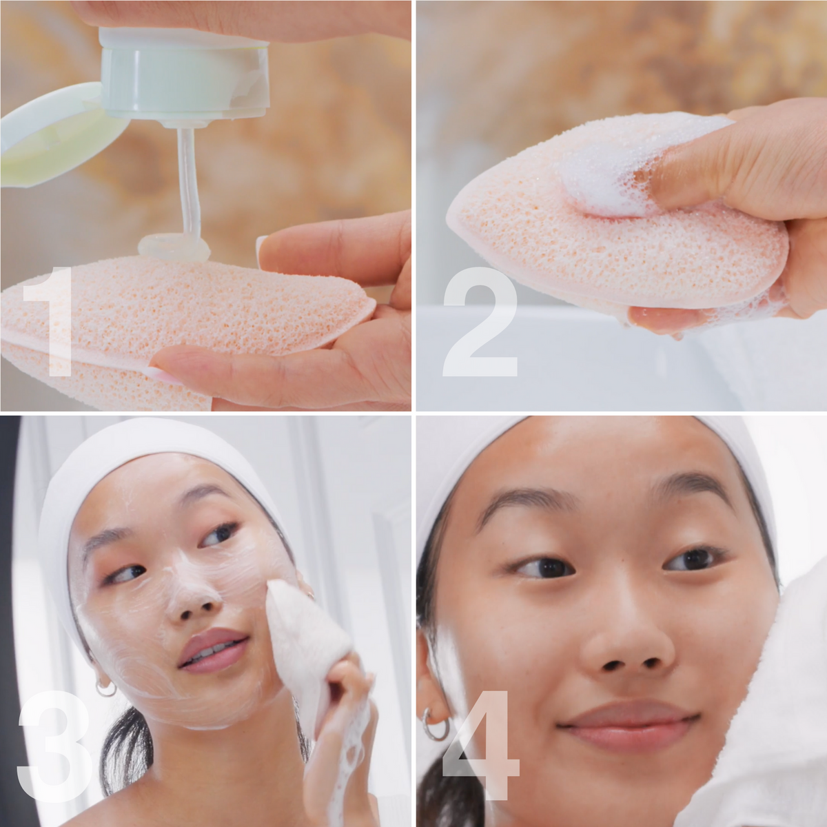 Dose of Colors Facial Cleansing Sponge 2pack