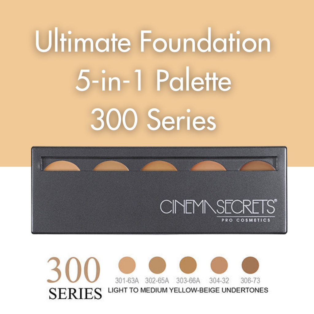 Cinema Secrets Ultimate Foundation 5-in-1 Pro Palette 300 Series