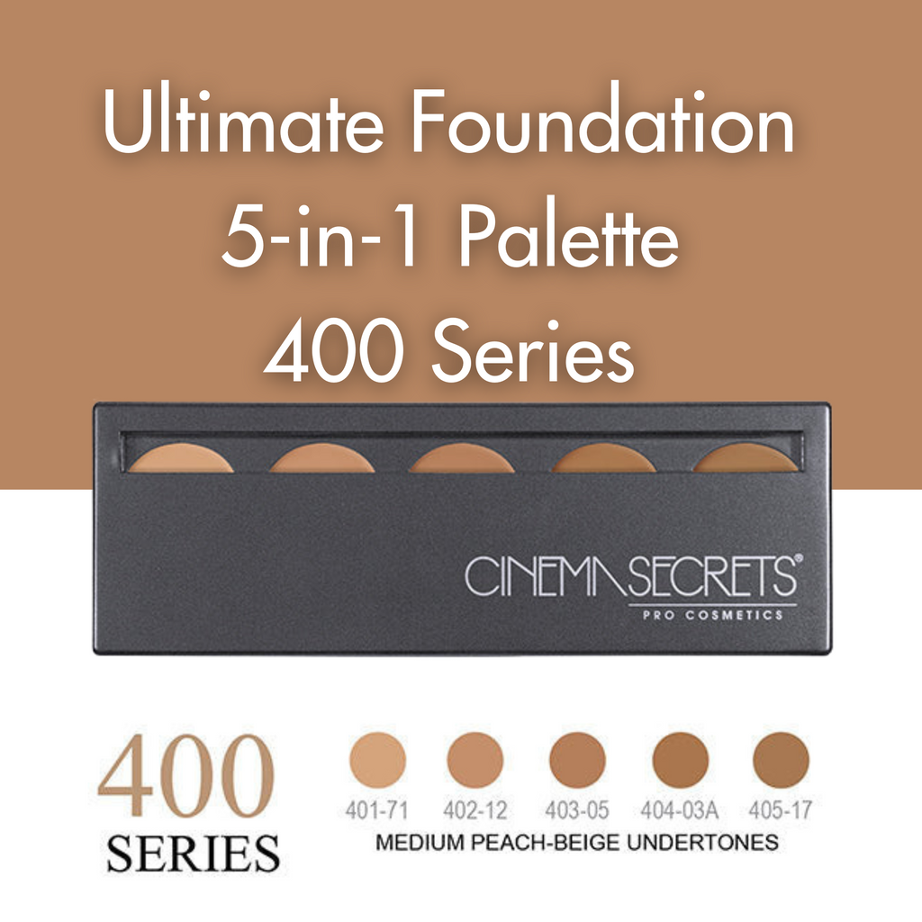 Cinema Secrets Ultimate Foundation 5-in-1 Pro Palette 400 Series