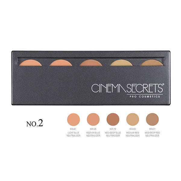 Cinema Secrets Ultimate Corrector 5-in-1 Pro Palette No.2