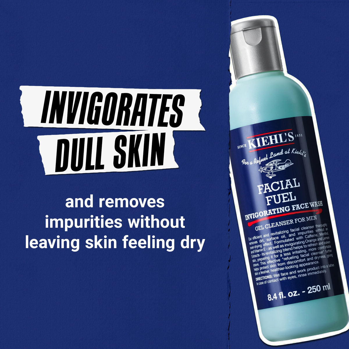 Kiehl's Facial Fuel Invigorating Moisture Treatment for Men 6.8oz