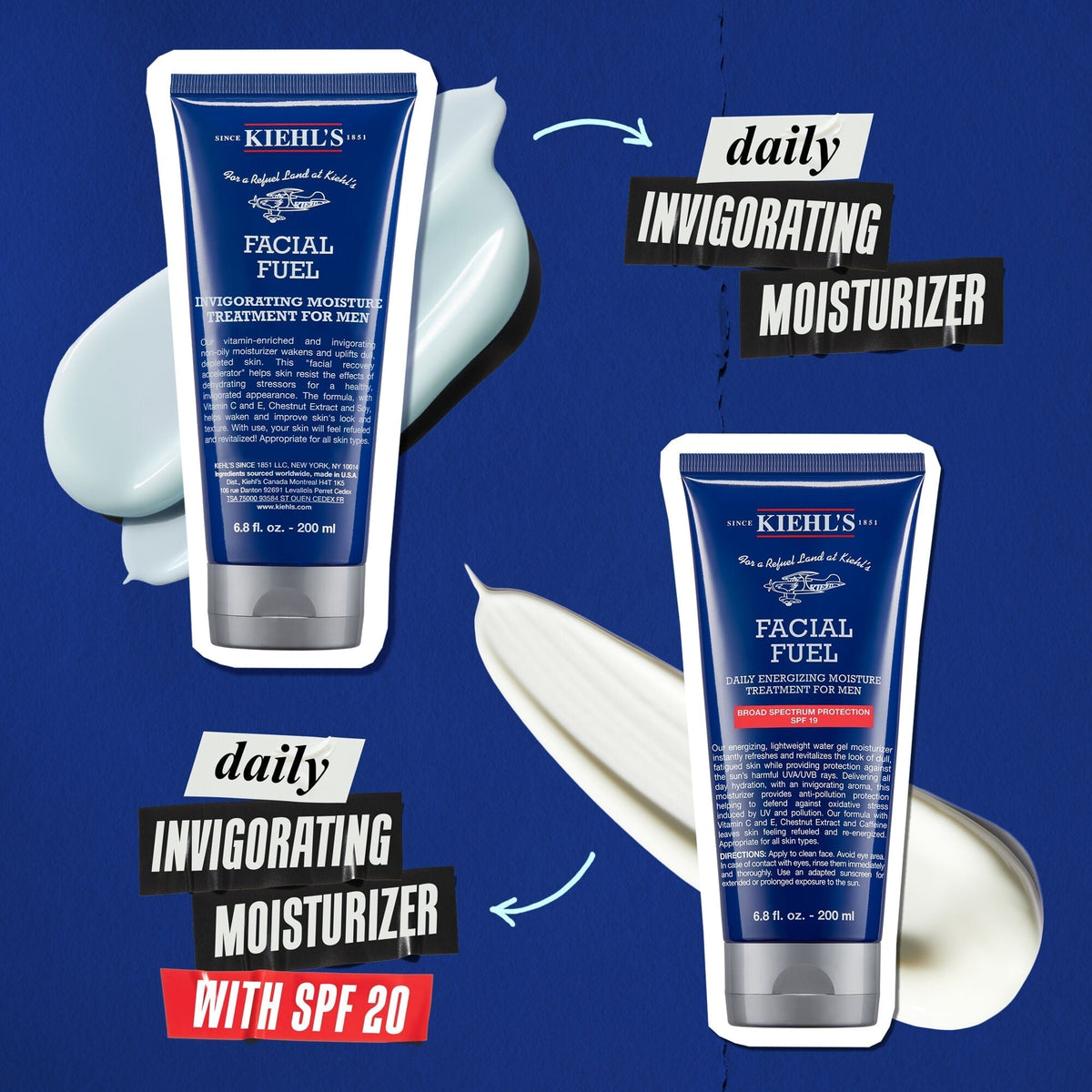 Kiehl's Facial Fuel Invigorating Moisture Treatment for Men 6.8oz
