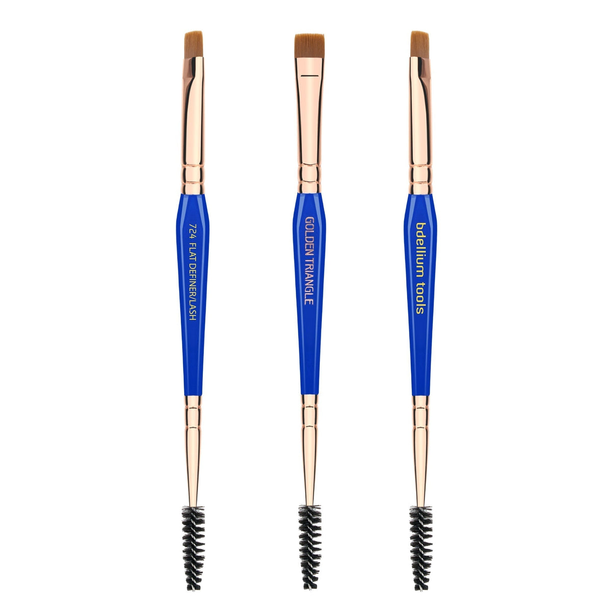 Bdellium Golden Triangle 724 Double-ended Flat Definer / Spoolie