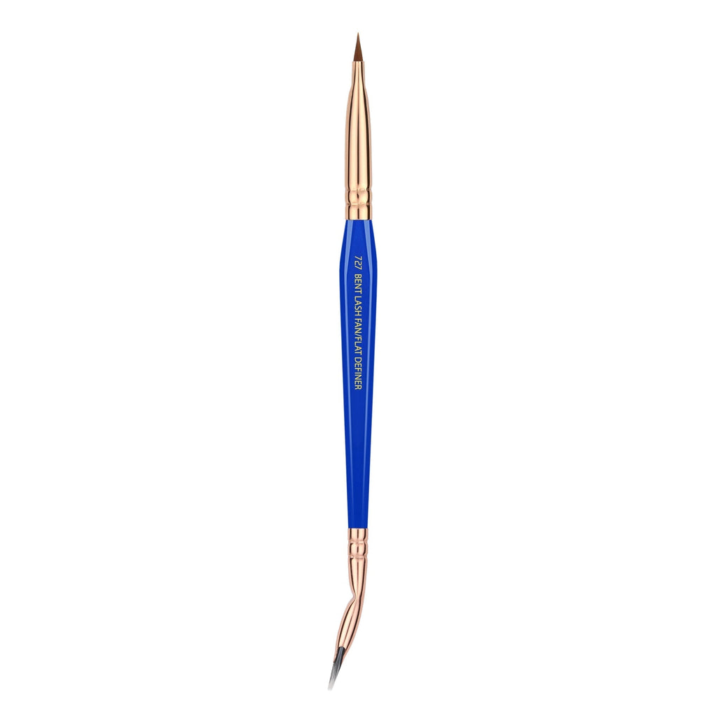 Bdellium Golden Triangle 727 Double-Ended Bent Lash Fan / Flat Definer