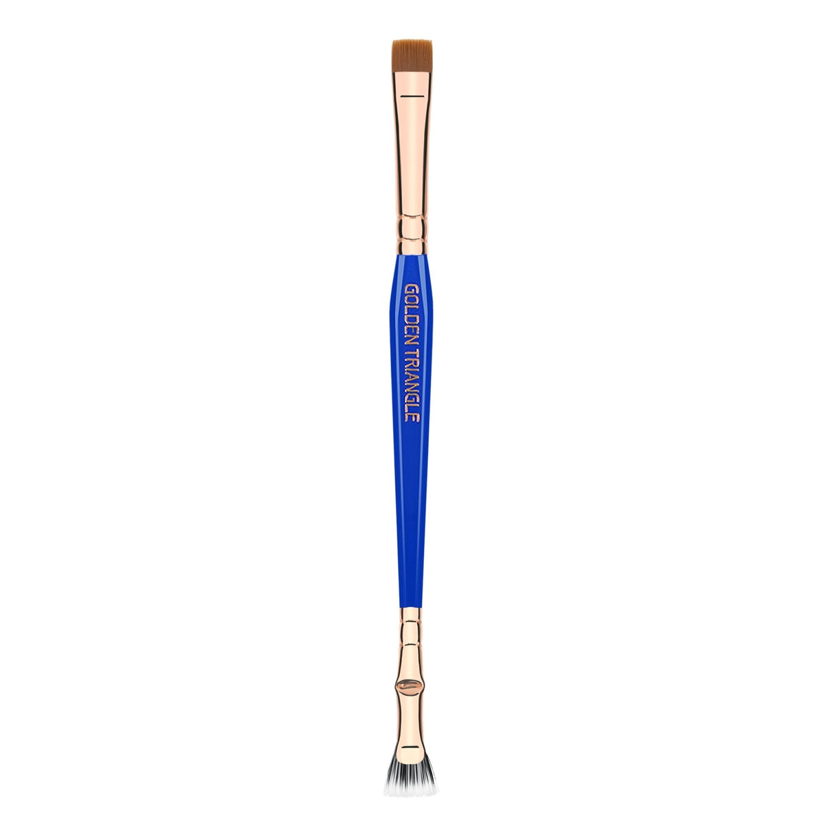 Bdellium Golden Triangle 727 Double-Ended Bent Lash Fan / Flat Definer