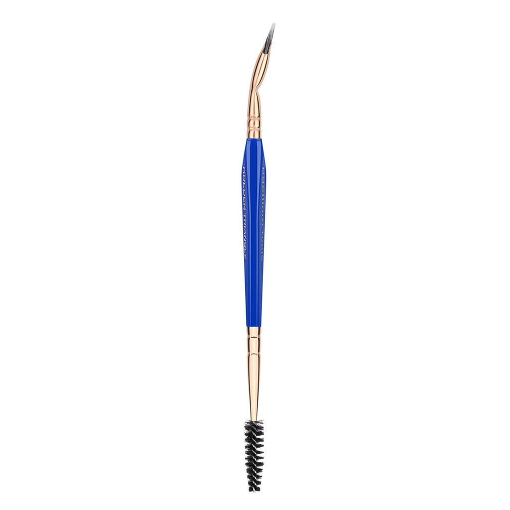 Bdellium Golden Triangle 728 Double-Ended Bent Lash Fan / Spoolie