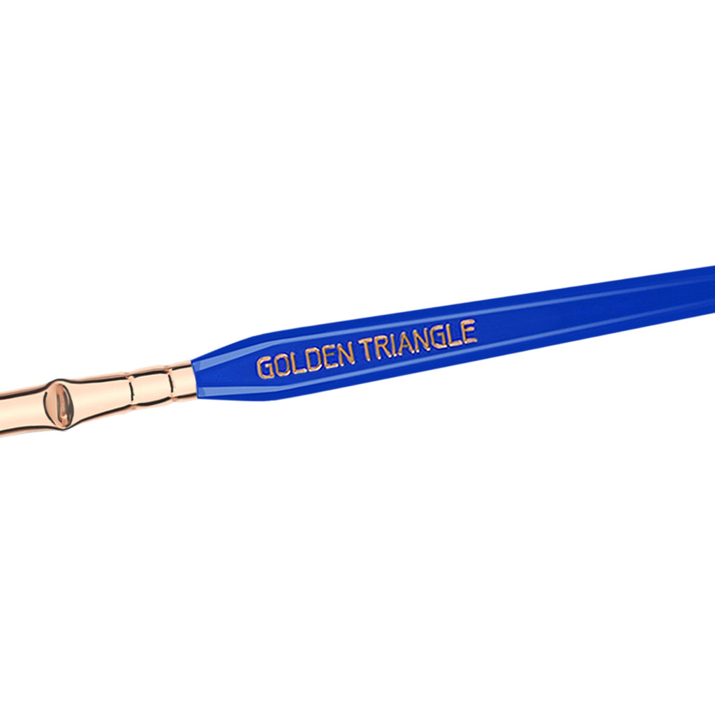 Bdellium Golden Triangle 728 Double-Ended Bent Lash Fan / Spoolie