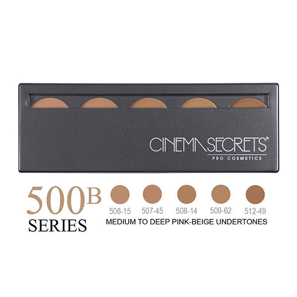 Cinema Secrets Ultimate Foundation 5-in-1 Pro Palette 500B Series