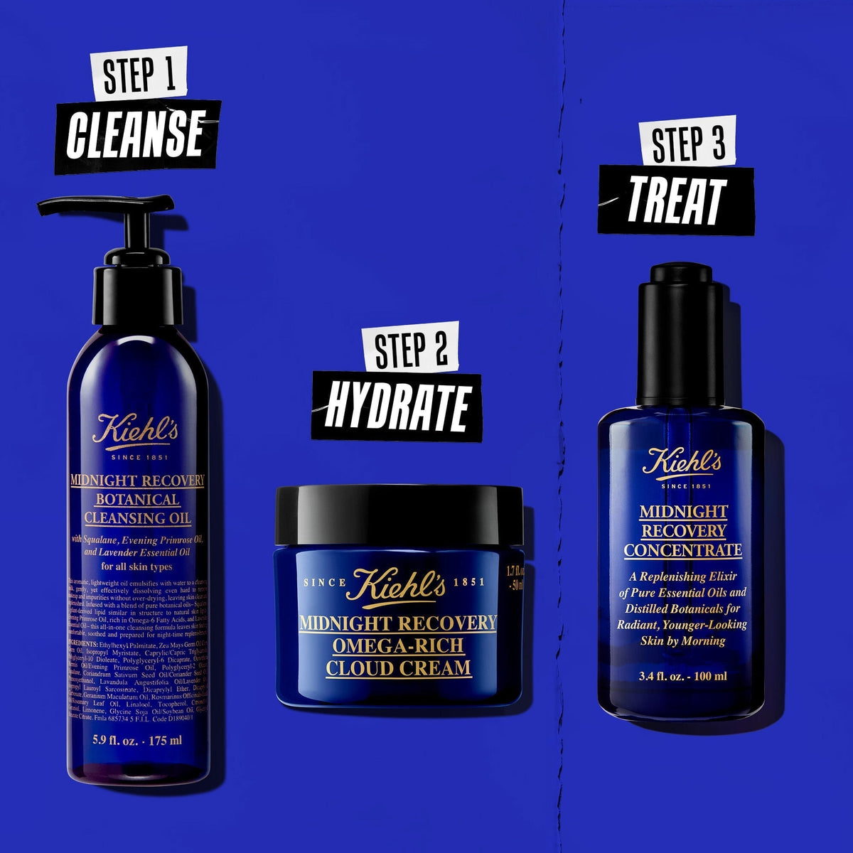 Kiehl's Midnight Recovery Concentrate 1.7oz