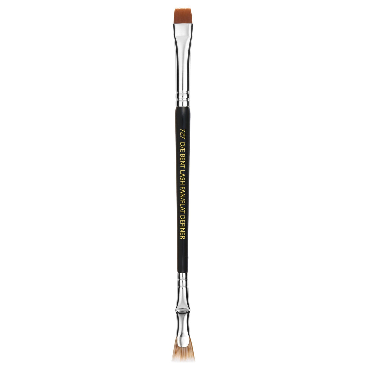 Bdellium Maestro 727 Double-Ended Bent Lash Fan / Flat Definer