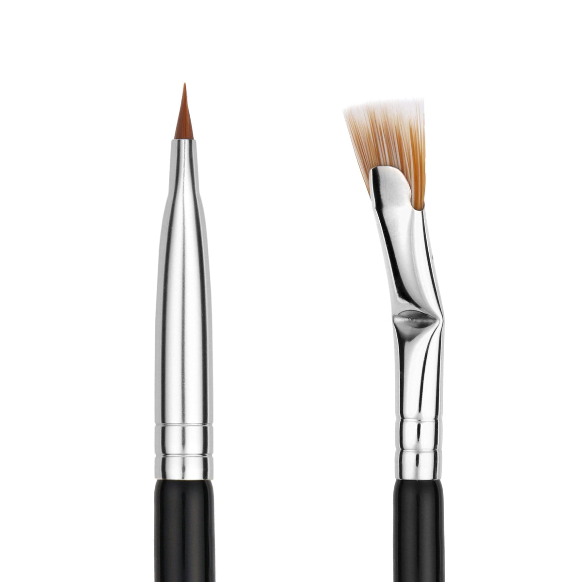 Bdellium Maestro 727 Double-Ended Bent Lash Fan / Flat Definer