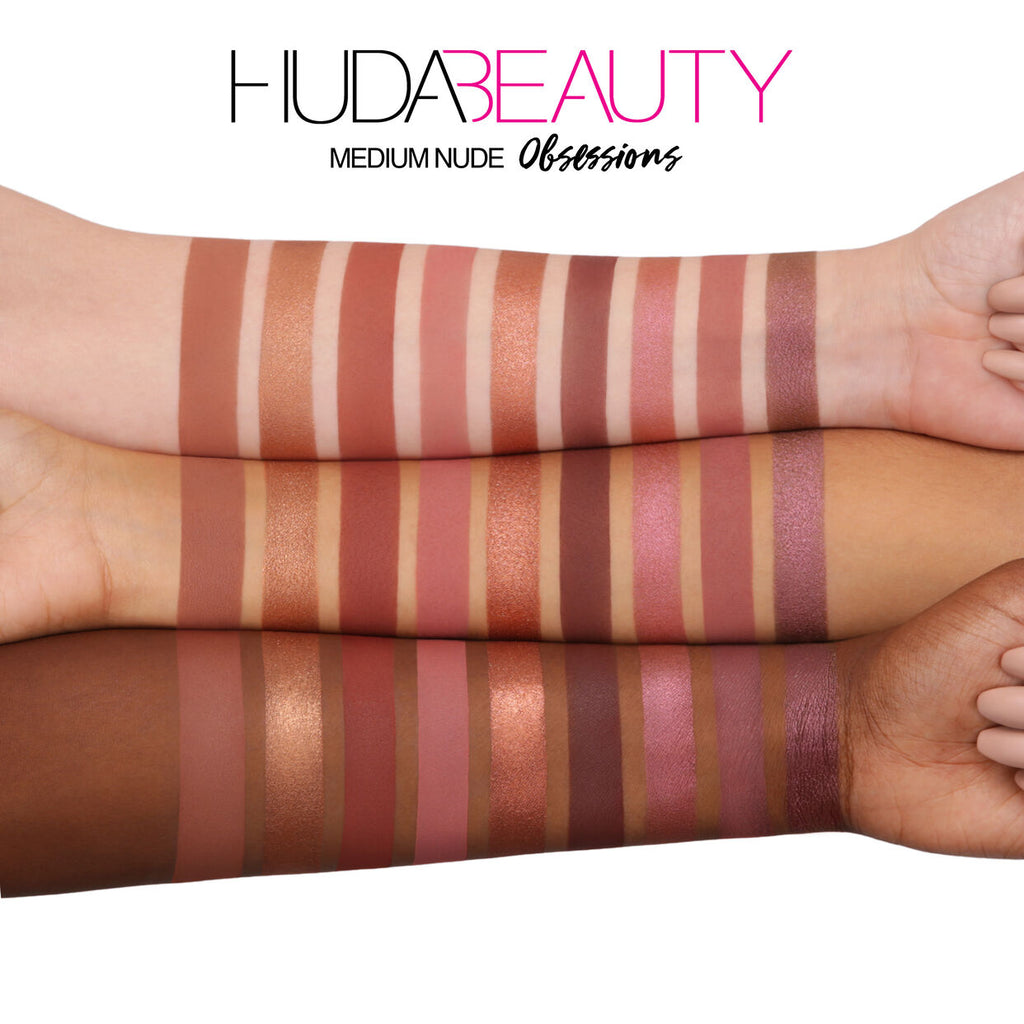 Huda Beauty NUDE Obsessions Eyeshadow Palette - NUDE Medium