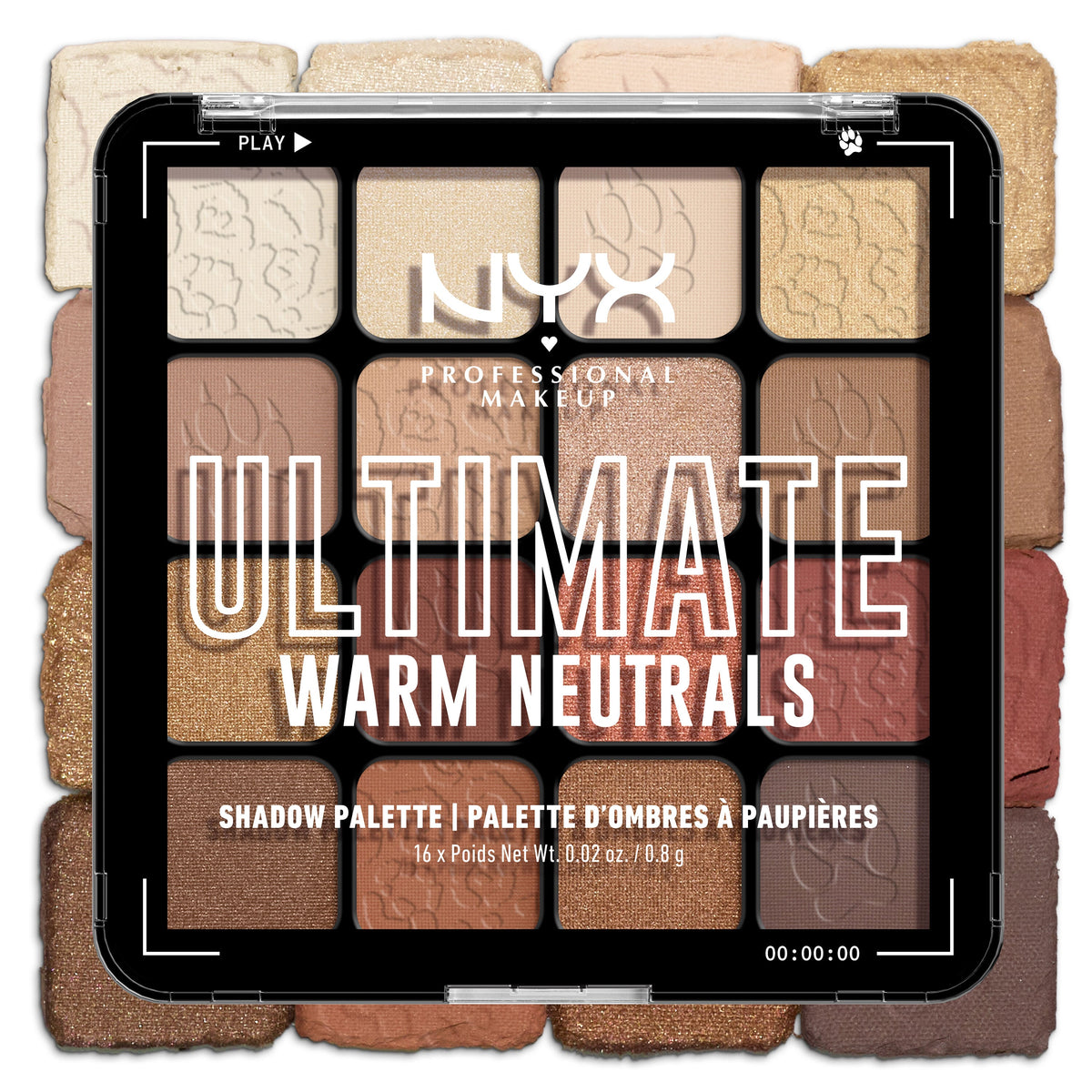 NYX Ultimate Shadow Palette Warm Neutrals