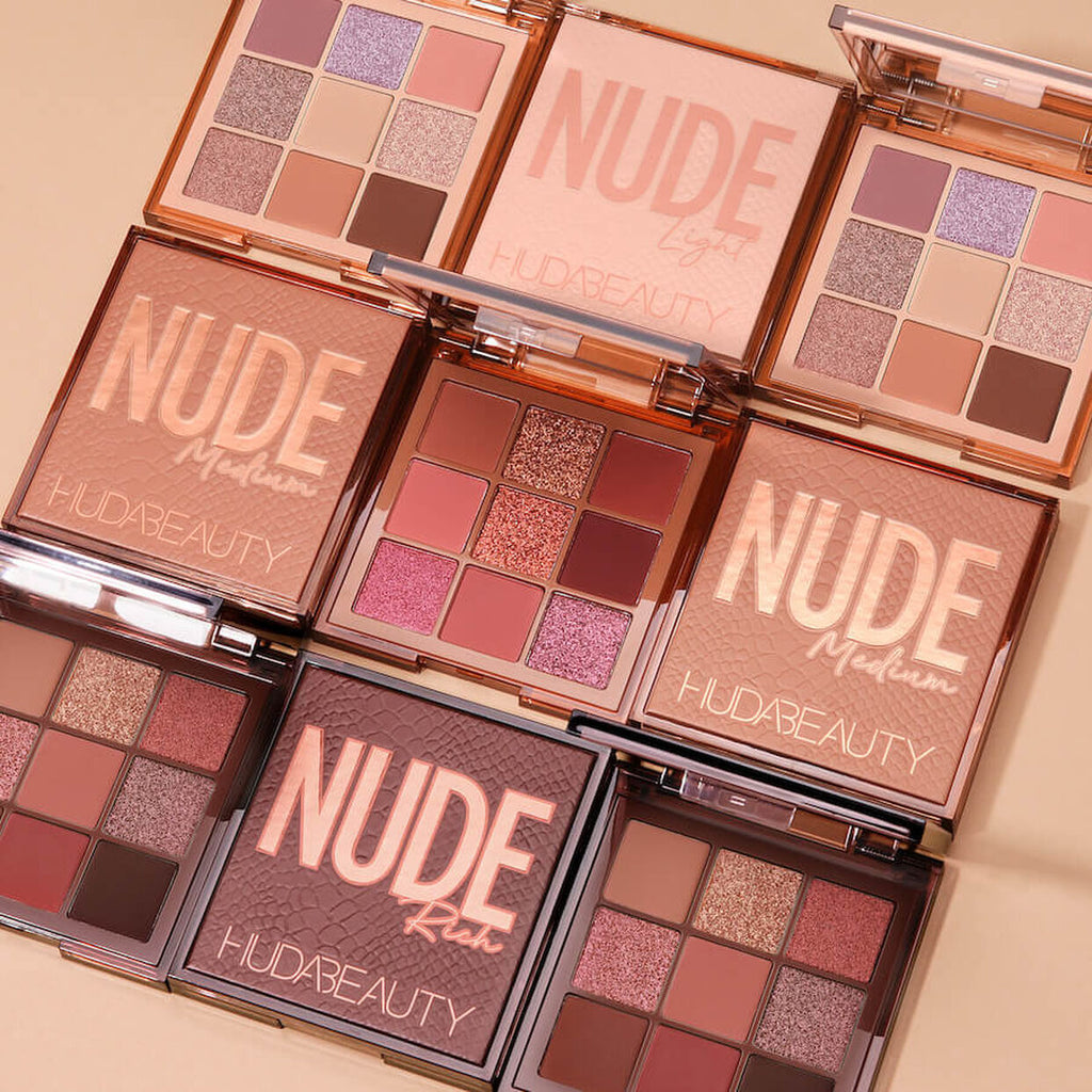 Huda Beauty NUDE Obsessions Eyeshadow Palette - NUDE Medium