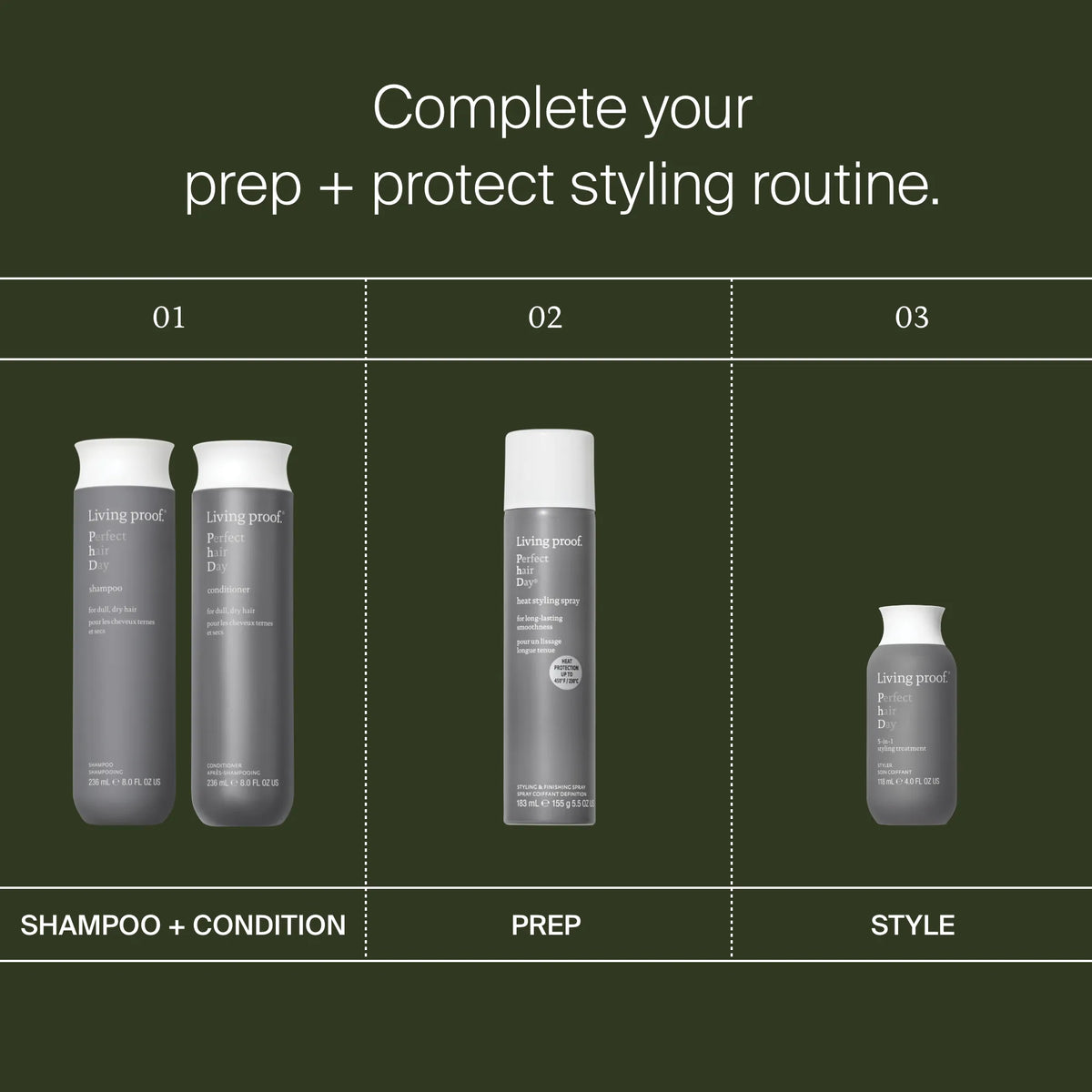 Living Proof Perfect hair Day™ Heat Styling Spray 5.5oz