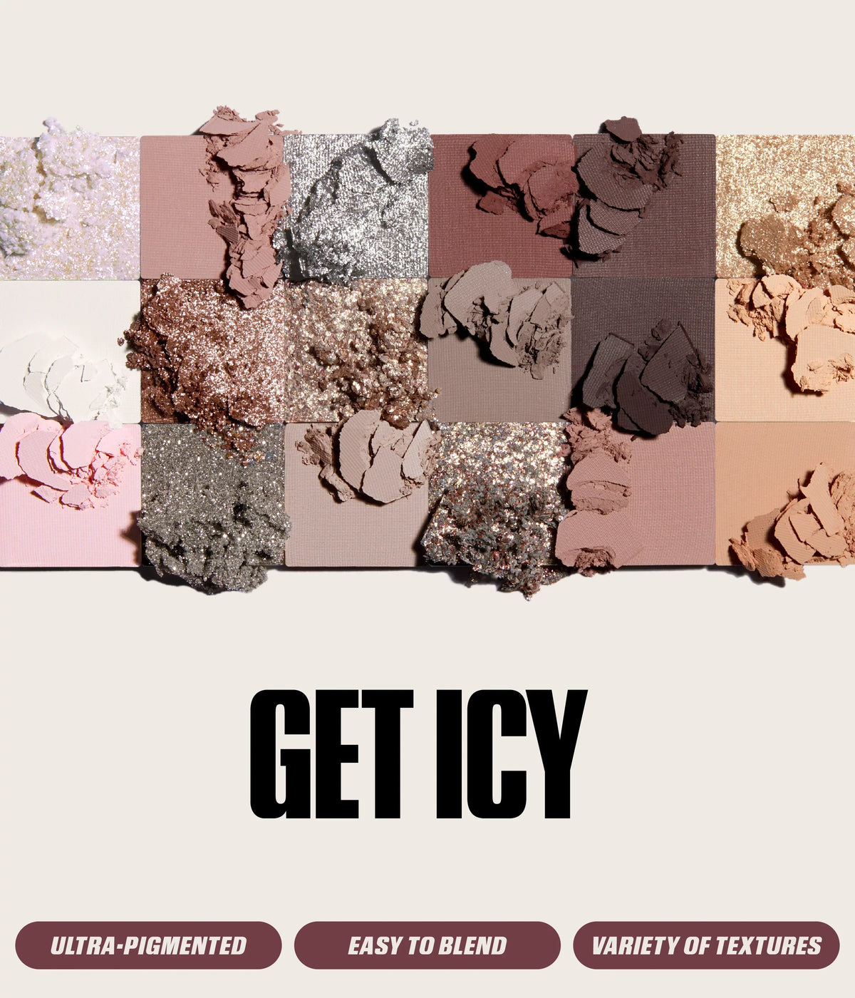 Huda Beauty Icy Nude Eyeshadow Palette