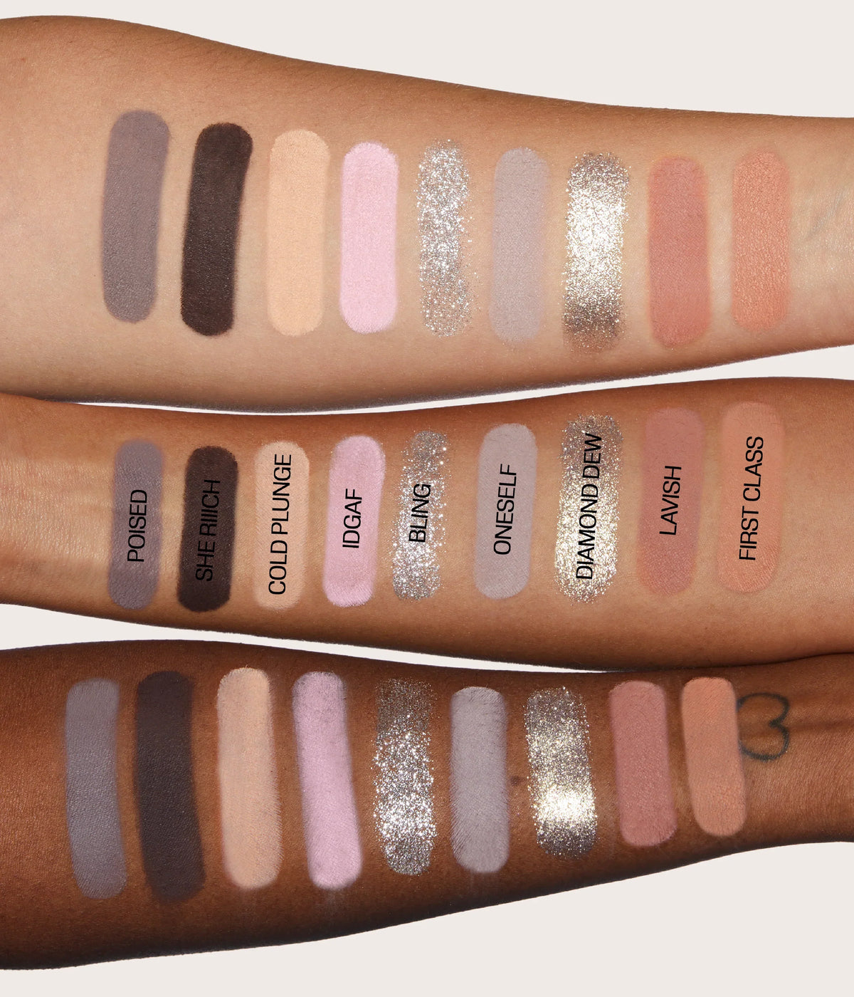 Huda Beauty Icy Nude Eyeshadow Palette