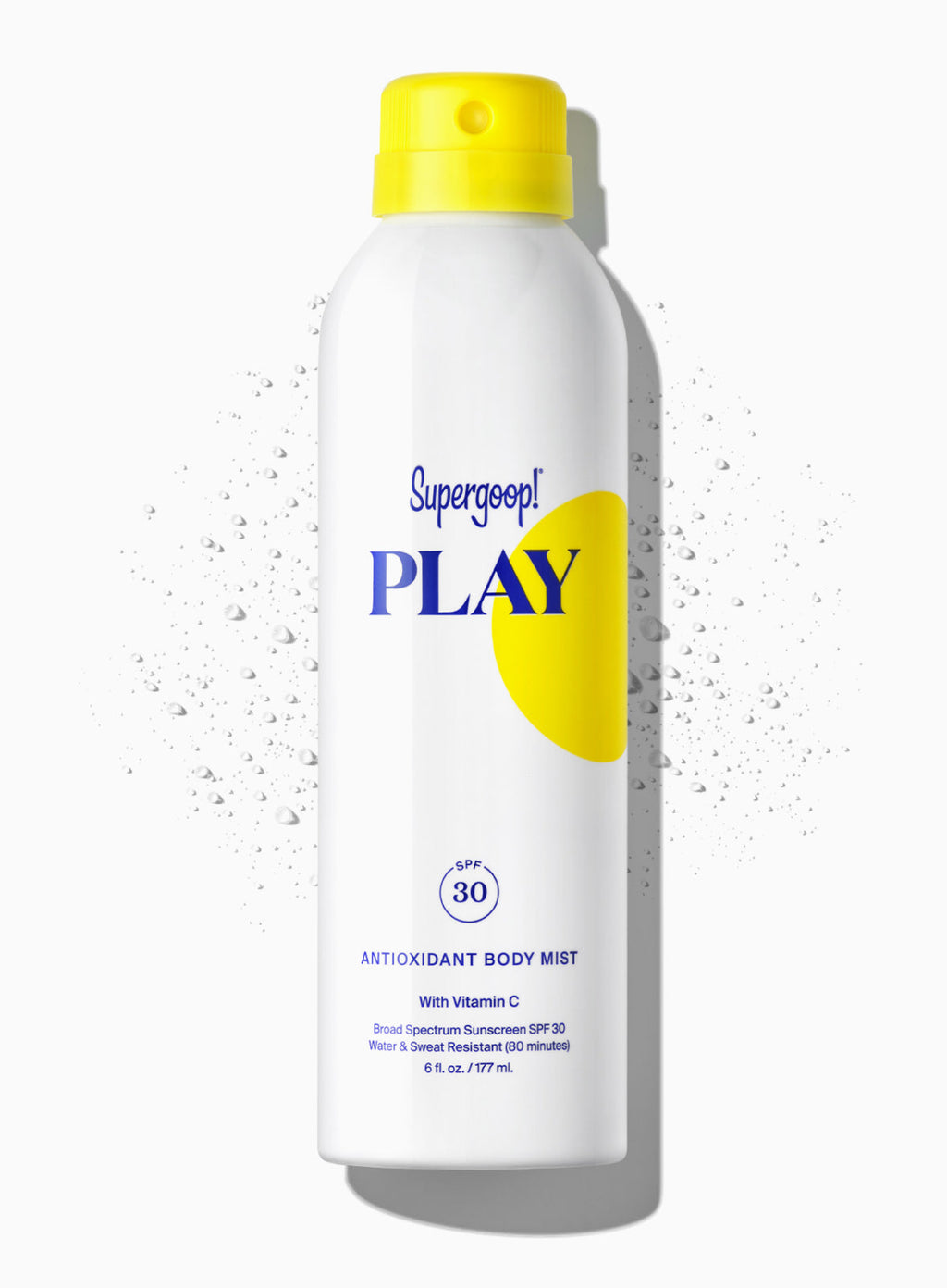 Supergoop! PLAY Antioxidant Body Mist SPF 30 with Vitamin C 6oz