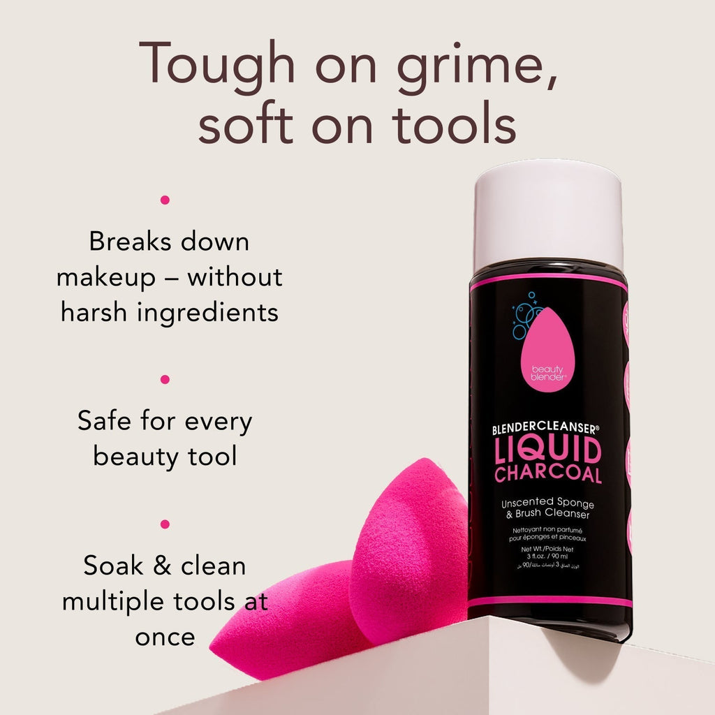 beautyblender Blendercleanser® Liquid® Charcoal Scented Cleanser 3oz